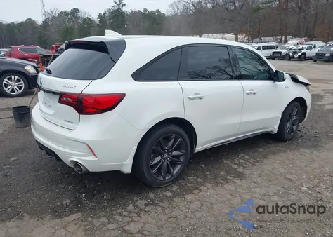 2020 Acura Mdx Technology A-Spec Packages z USA, uszkodzony, nr VIN 5J8YD4H09LL031206